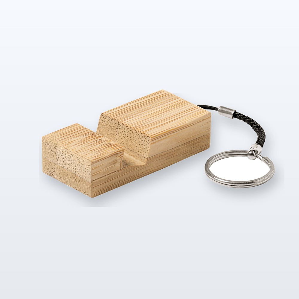 Portachiavi con supporto cellulare