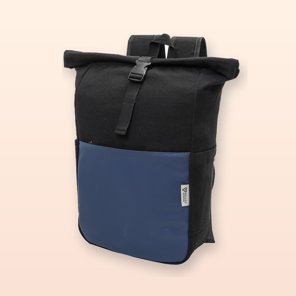Zaino in canvas riciclato